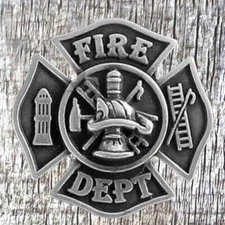 FIREMAN CROSS CONCHO CON962-B