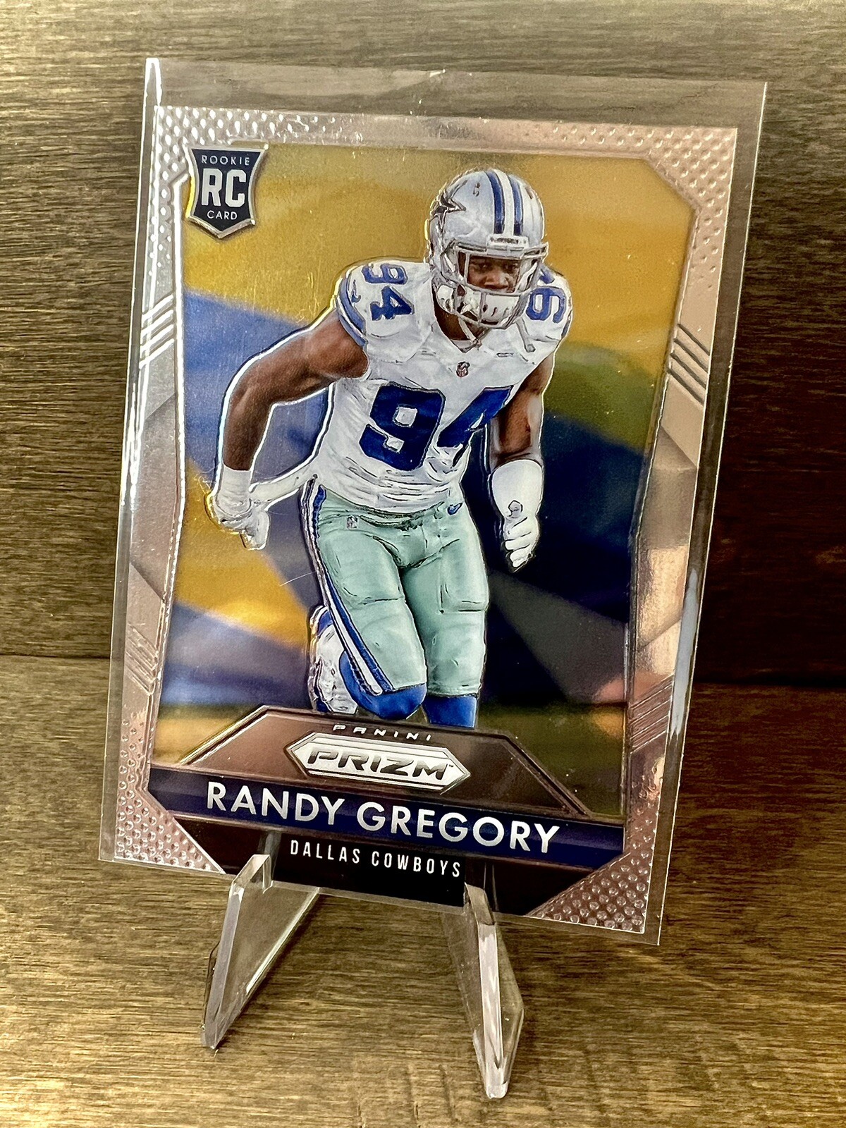 2015 Panini Prizm Randy Gregory RC Rookie Silver Prizm #277