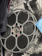 PAIR National Theater Goldberg Aluminum Antique Movie Reels X2 Lot