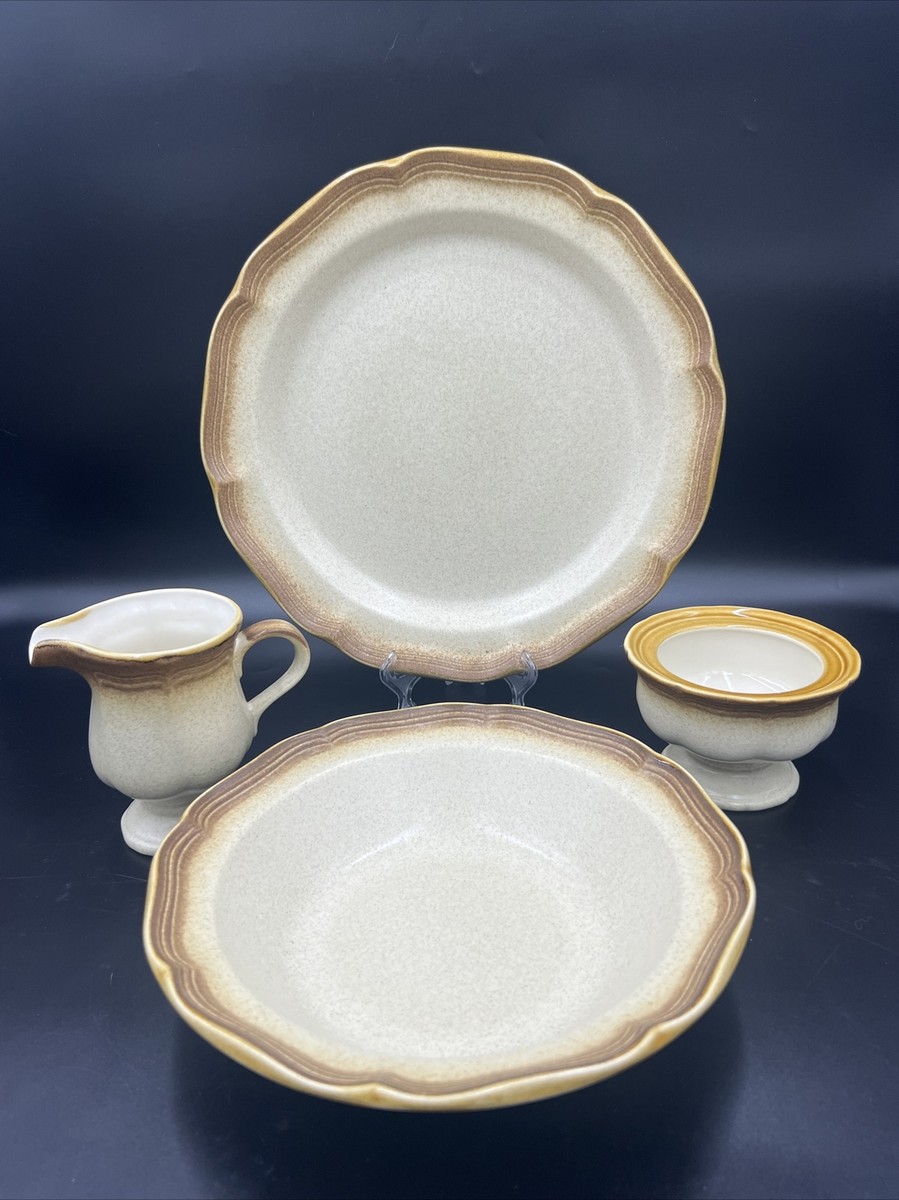 Vintage Mikasa Whole Wheat Platter E8000 Veg Bowl 9