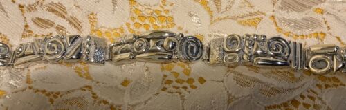 Sterling Silber Elgin Tom El Tom Armband Indianer Navajo - Bild 4 von 5