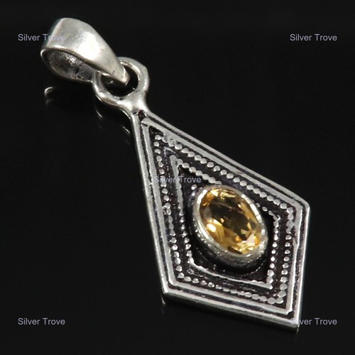 Colgante de piedras preciosas de ónix verde natural plata de ley 925 joyería india para mujer - Imagen 56 de 57