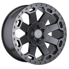 18 Inch Black Wheels Rim Toyota Tundra Truck 5x150 Lug 18x9 Black Rhino Warlord