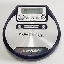 Magnavox MPC420SL 17 Portable CD Player Digital FM Tuner Radio 45 ESP Jogproof