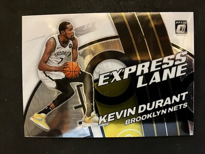 2021-2022 Donruss Optic Express Lane #25 Kevin Durant Brooklyn Nets