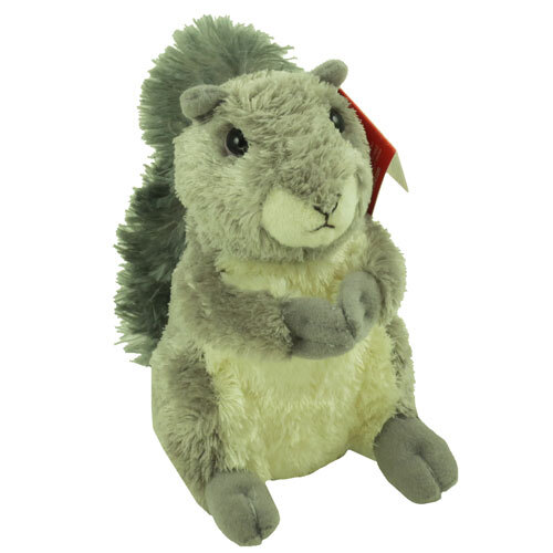 Aurora World Plush - Mini Flopsie - NUTTY the Grey Squirrel (8 inch) Stuffed New - Picture 1 of 1