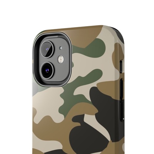 Army Fatigue Tough Phone Case - Military Camo Protective Cover, Rugged iPhone - 第 61/108 張圖片