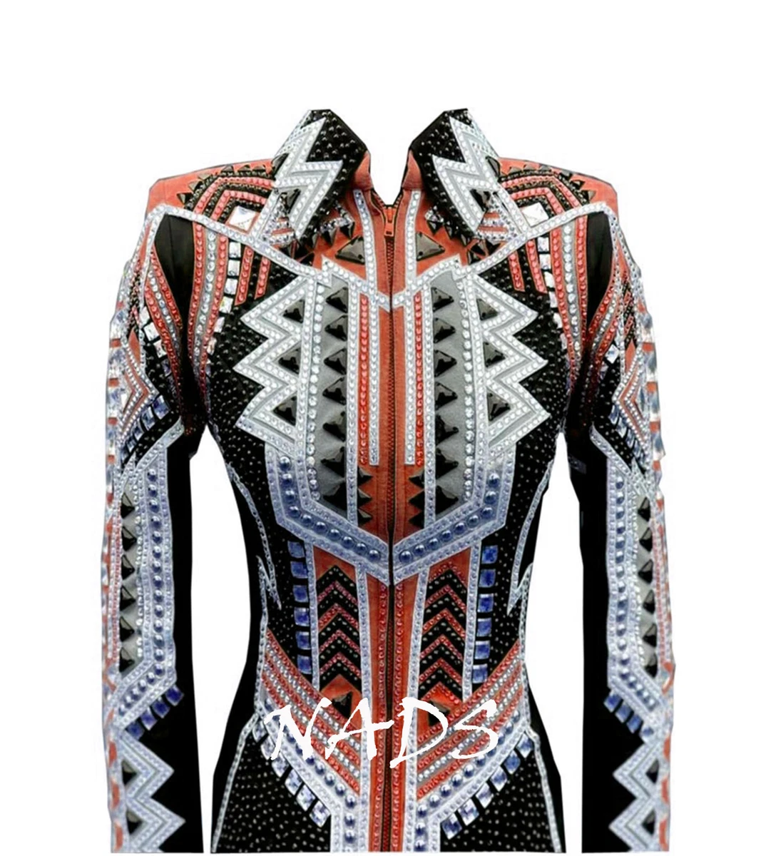 Ensemble Western Sur-Mesure : Chemise De Spectacle + Coussin De Selle Assorti - Rodeo Queen