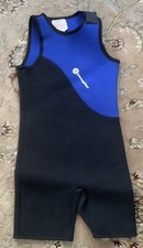 Wetsuit, Perception Brand, Shorty, Child Size 12-14. Sleeveless, Neoprene, GUC.