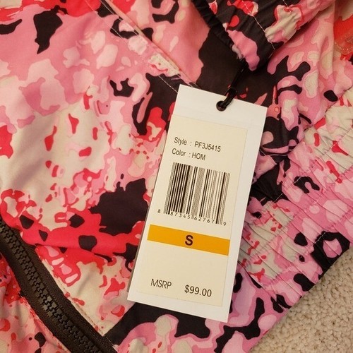 NWT Calvin Klein Pink Performance Zip Up Athletic Jacket szS - Picture 7 of 15