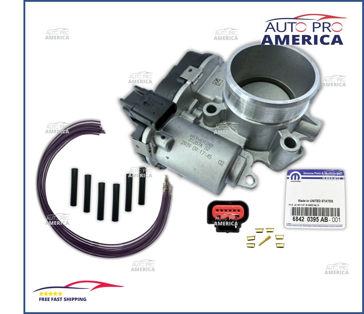 NEW OEM MOPAR 112020 Patriot Caliber Compass 2.0L 2.4L Throttle Body