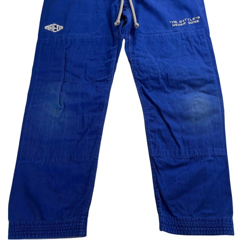 Maeda Youth The Battles Never Done Martial Arts Sports Pants, Martial Arts 587 - Picture 3 of 11