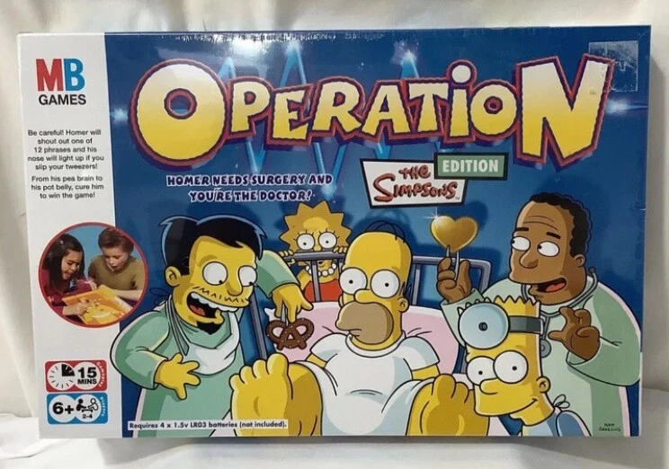 Rare Operation The Simpsons edition board game (Sealed) - Image 3 of 4