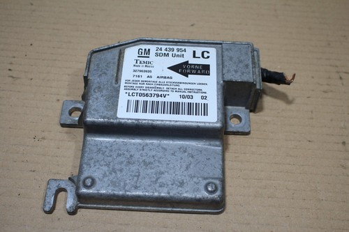 Airbagsteuergerät 24439954 LC  / 327963935 Opel Corsa C Bj,03