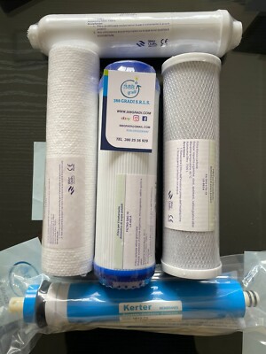 Set Filtri Osmosi Inversa 4 Stadi - Compatibile Con La Maggior Parte Dei Depuratori D'Acqua Standard - Foto 3