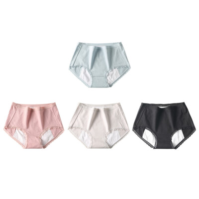 4 Pcs Sous-vêtements Coton Femme Enceinte Aux Femmes Slip Menstruel outlet