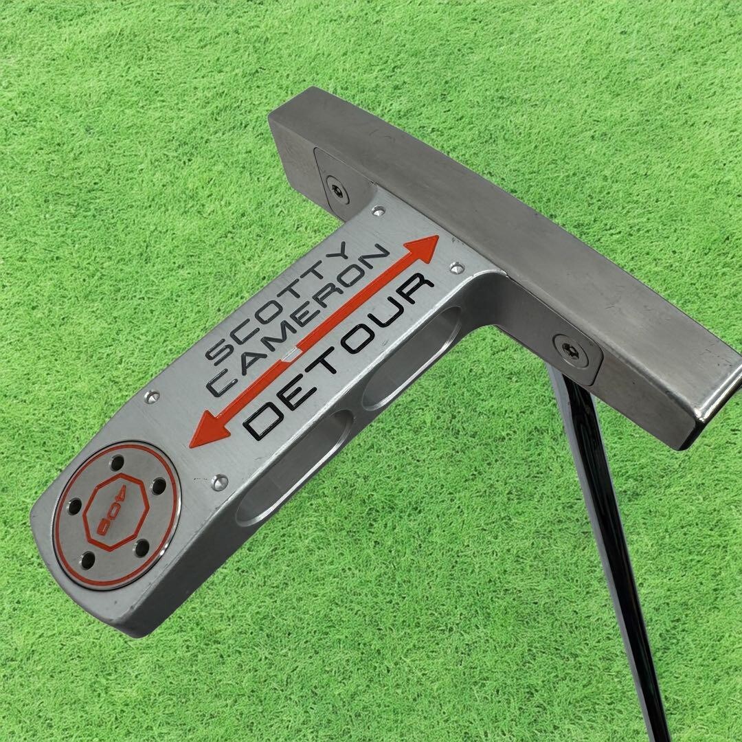 SCOTTY CAMERON DE TOUR 33インチ ヘッドカバー付 Scotty Cameron Detour Putter 33 inch with Head Cover Right