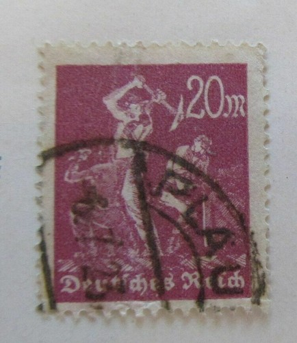 A8P48F84 German Reich Germany 1922-23 20m used stamp