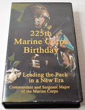 225TH MARINE CORPS BIRTHDAY VHS CLAMSHELL TAPE
