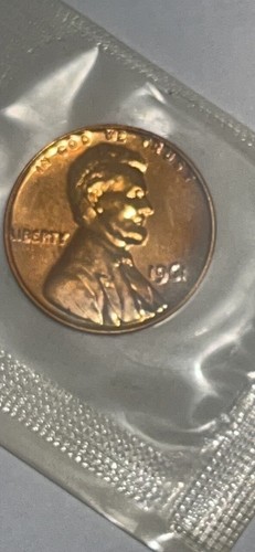 Lote de centavos Lincoln 1961 tono natural prueba de gemas incelofán con centavo de acero - Imagen 8 de 11