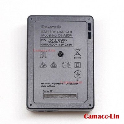 Original Panasonic DE-A80 Charger For DMW-BLC12E Battery DMC-FZ200