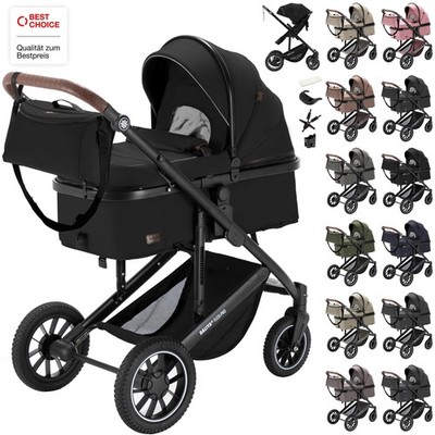 Daliya  FLEXI-PRO 2in1 Kombikinderwagen Buggy umstellbar Reisekinderwagen