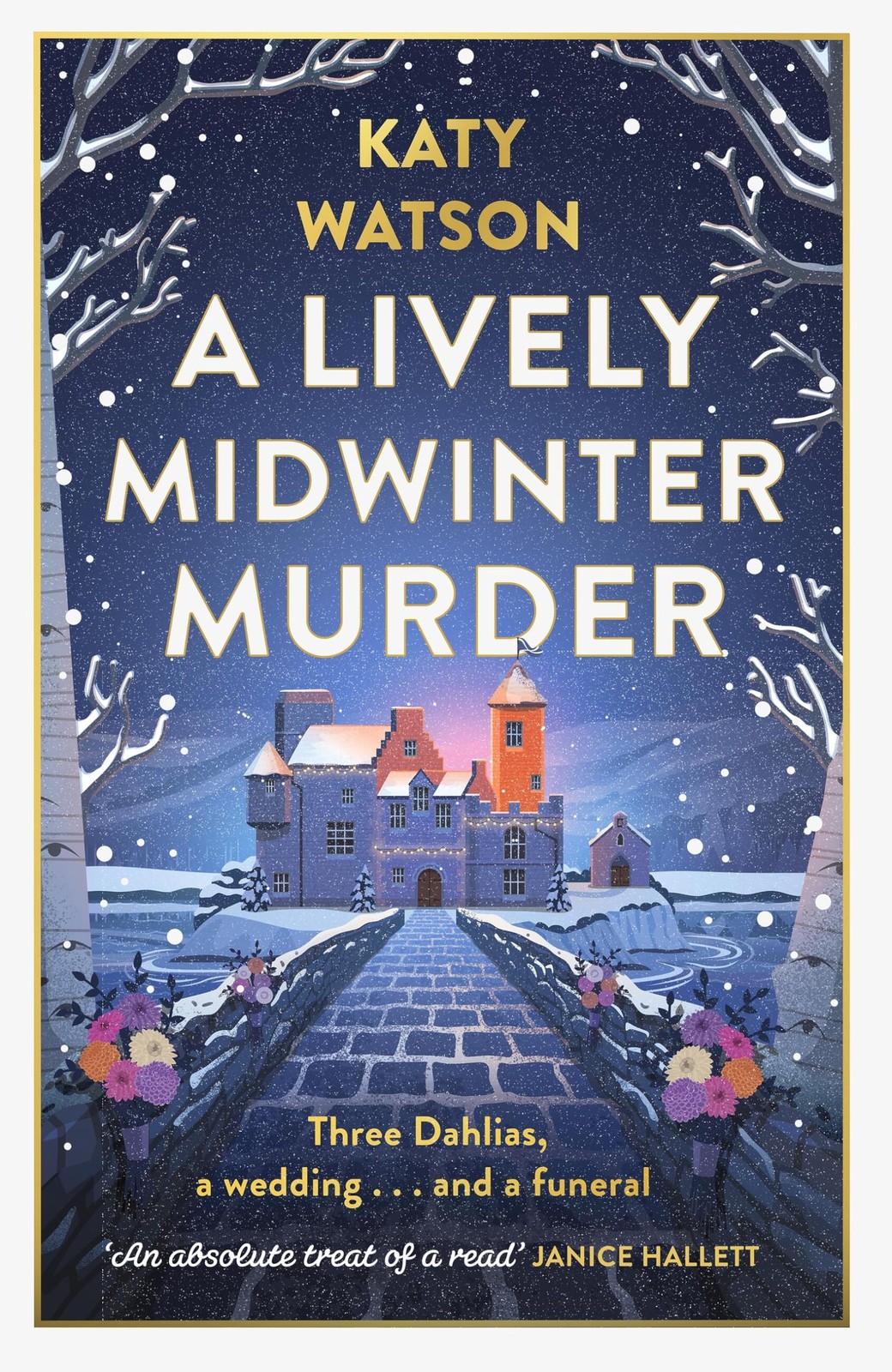 A Lively Midwinter Murder: Three Dahlias a wedding by Katy Watson (HB 2024) - Image 4