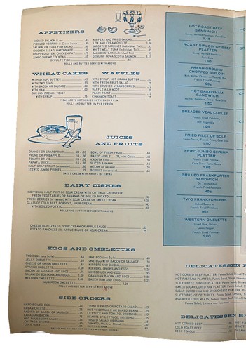 Menú restaurante vintage 1965 Argel Hotel Simbad's Miami Beach Florida FL - Imagen 3 de 6