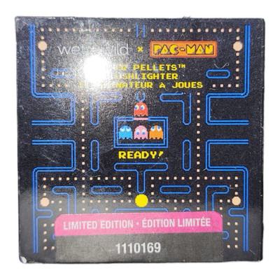Wet n Wild x Pac-Man Power Pellets Blushlighter~Full Size 5.5g/0.19oz~NEW~SEALED
