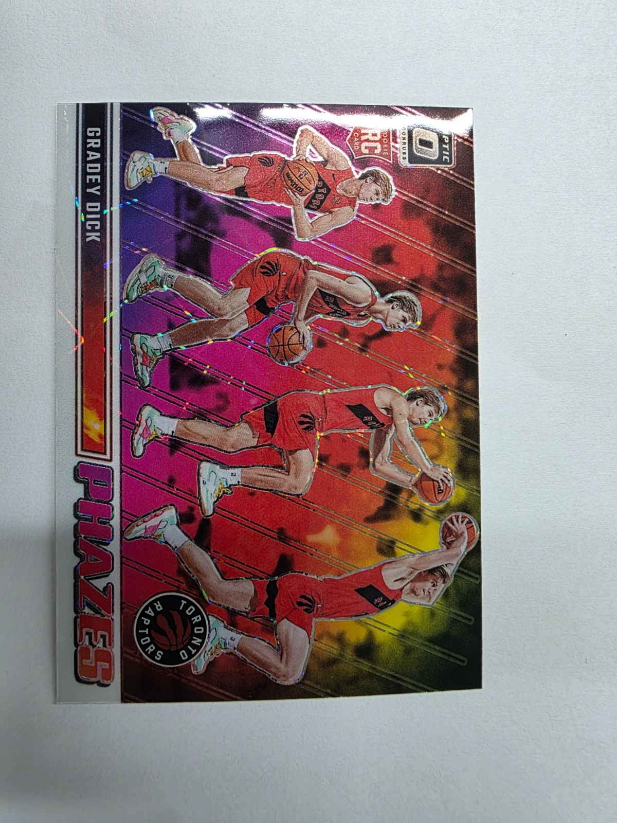 2023-24 Panini Donruss Optic Gradey Dick #19 Phazes Case Hit SSP RC