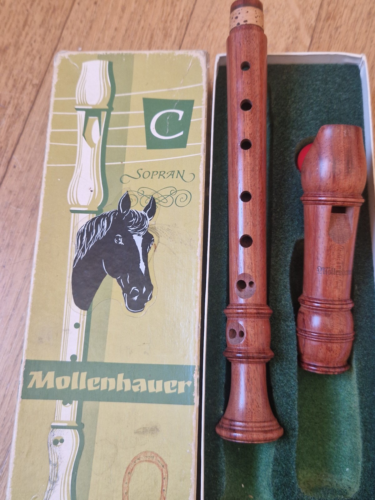 MOLLENHAUER SOPRANO SWEET FLUTE WITH BAROQUE FINGERING