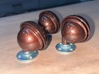 3 VINTAGE SHEPHERD 1.5" METAL CASTERS LOOK NEW WITH NO WEAR OR USE — photo 2