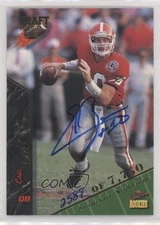 1995 Signature Rookies Signatures /7750 Eric Zeier #79 Auto RC