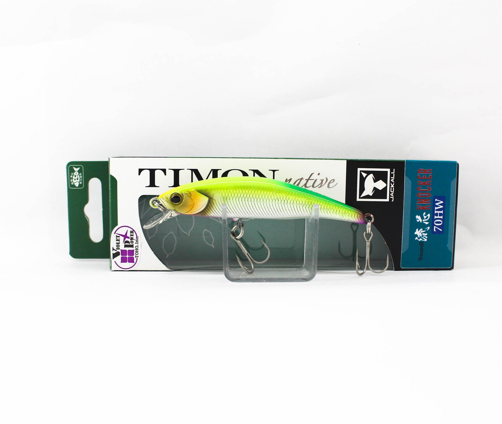 Jackall Timon Ryushin Knocker 70 HW Sinking Lure Parallel Chart (0822)