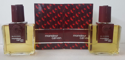 Monsieur Carven Eau De Toilette 240 ML Splash (Keine Spray) DESCATALOGIERT