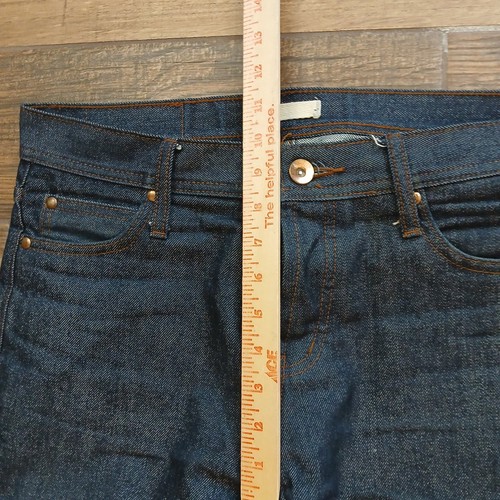 The Unbranded Brand Jeans Mens 32x32 Blue UB401 Tight Fit Selvedge Denim - Picture 4 of 10