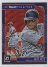 2021 Panini Donruss Optic Diamond Kings Red Wave Prizm Juan Soto #20 0yj6