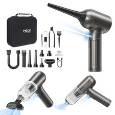 Compressed Air Duster Electric, 130000RPM 4in1 Air Duster Vacuum/Mini Vacuum/...