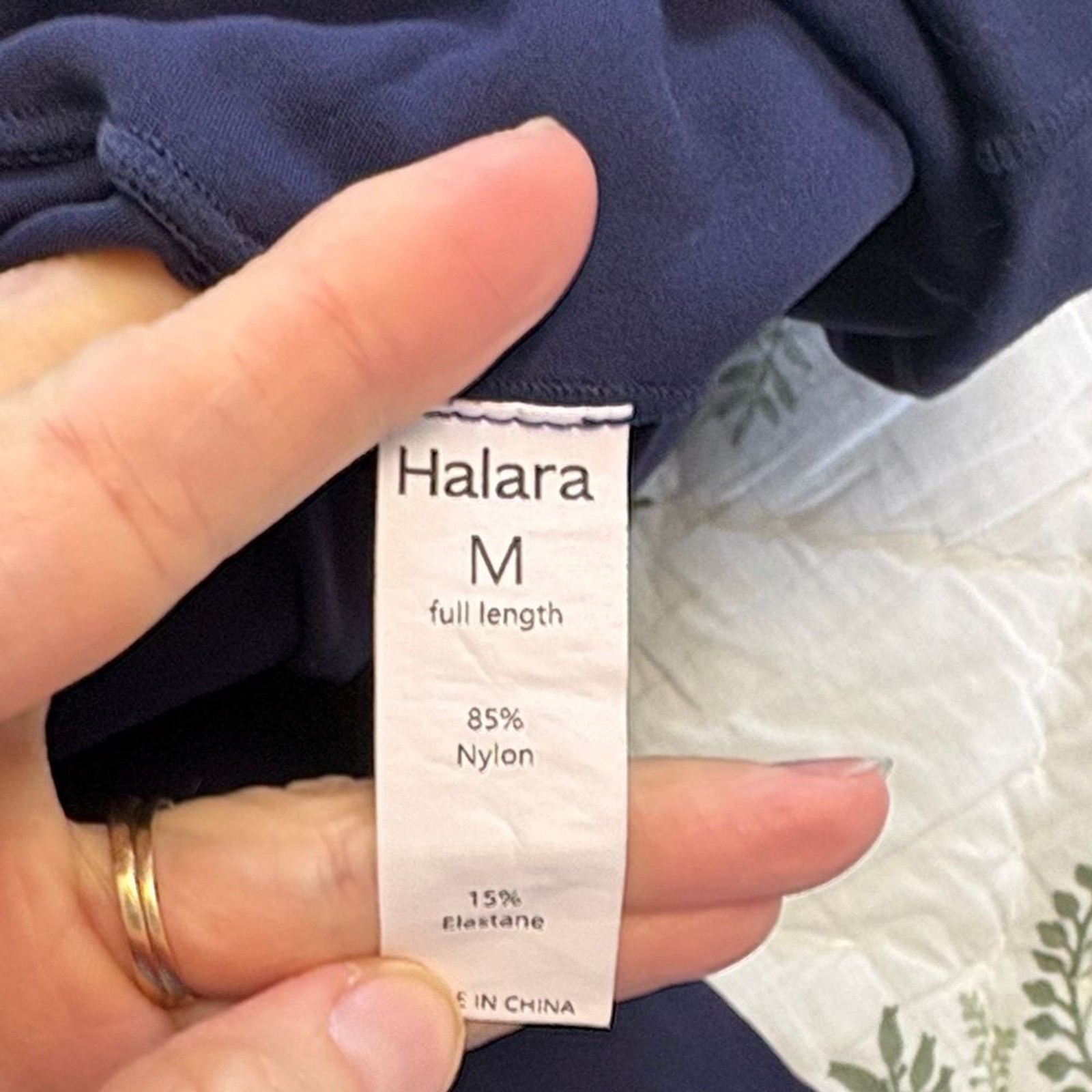 Halara Navy Blue SoftlyZero Crossover Pocket Legg… - image 5