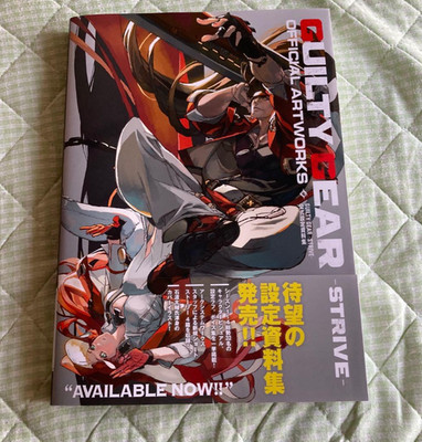 Guilty Gear -STRIVE- Official Artworks Illustration Book Guide Japanese KADOKAWA