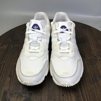 Adidas Yung 96 Shoes Mens Size 11.5 White Leather Athletic