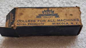 Vintage 1940-1950's 7/32" 3AT Round Collet made by Royal