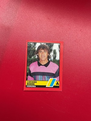Vallardi 1989/90 N 354 LUCIANO BODINI Verona Footballers D Italia Figurine 