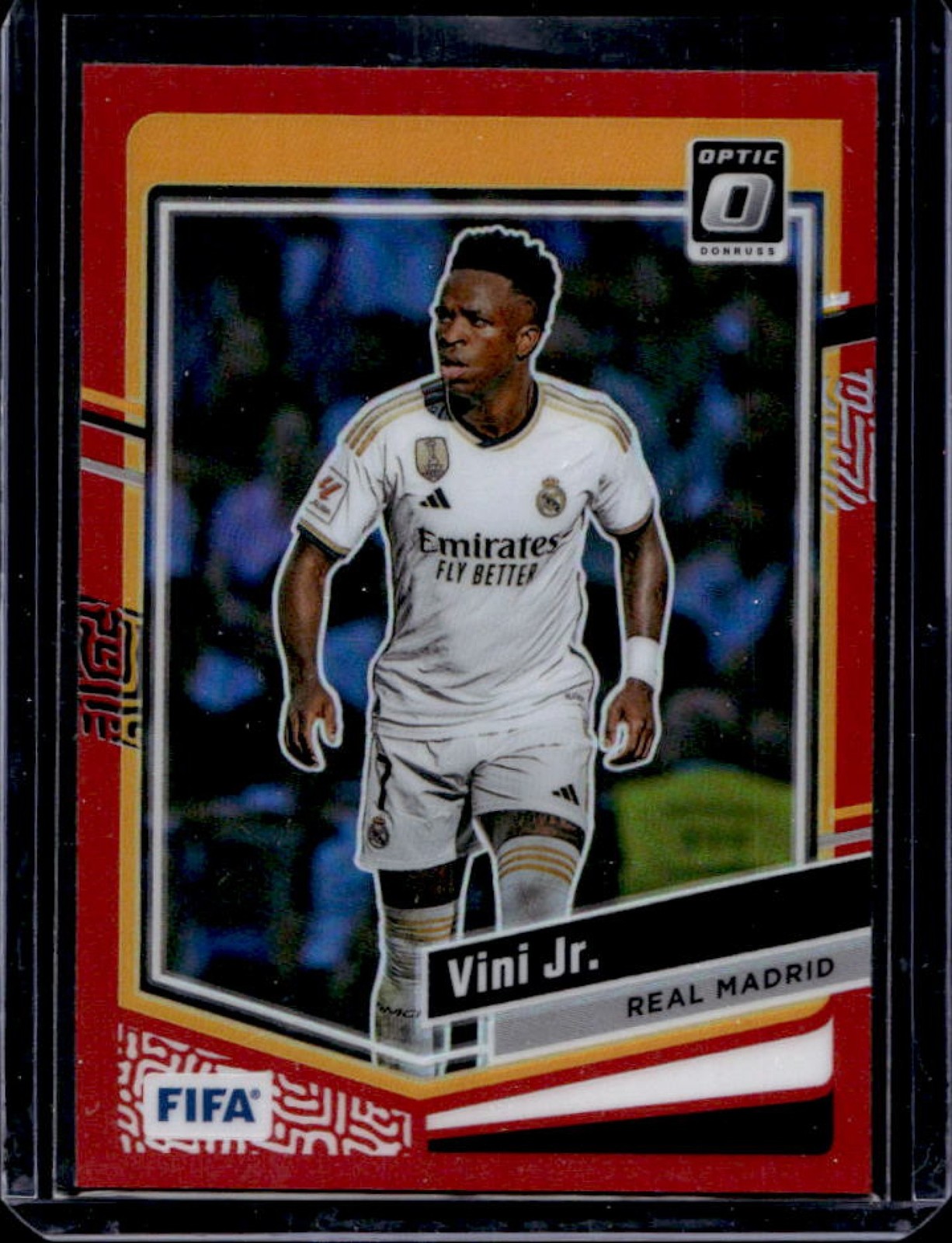 2023-24 Panini Donruss Vini Jr. Optic Red #/299 Real Madrid