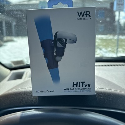 NEW IN BOX Win Reality Hit VR Baseball & Softball Bat Trainer Meta Quest Oculus