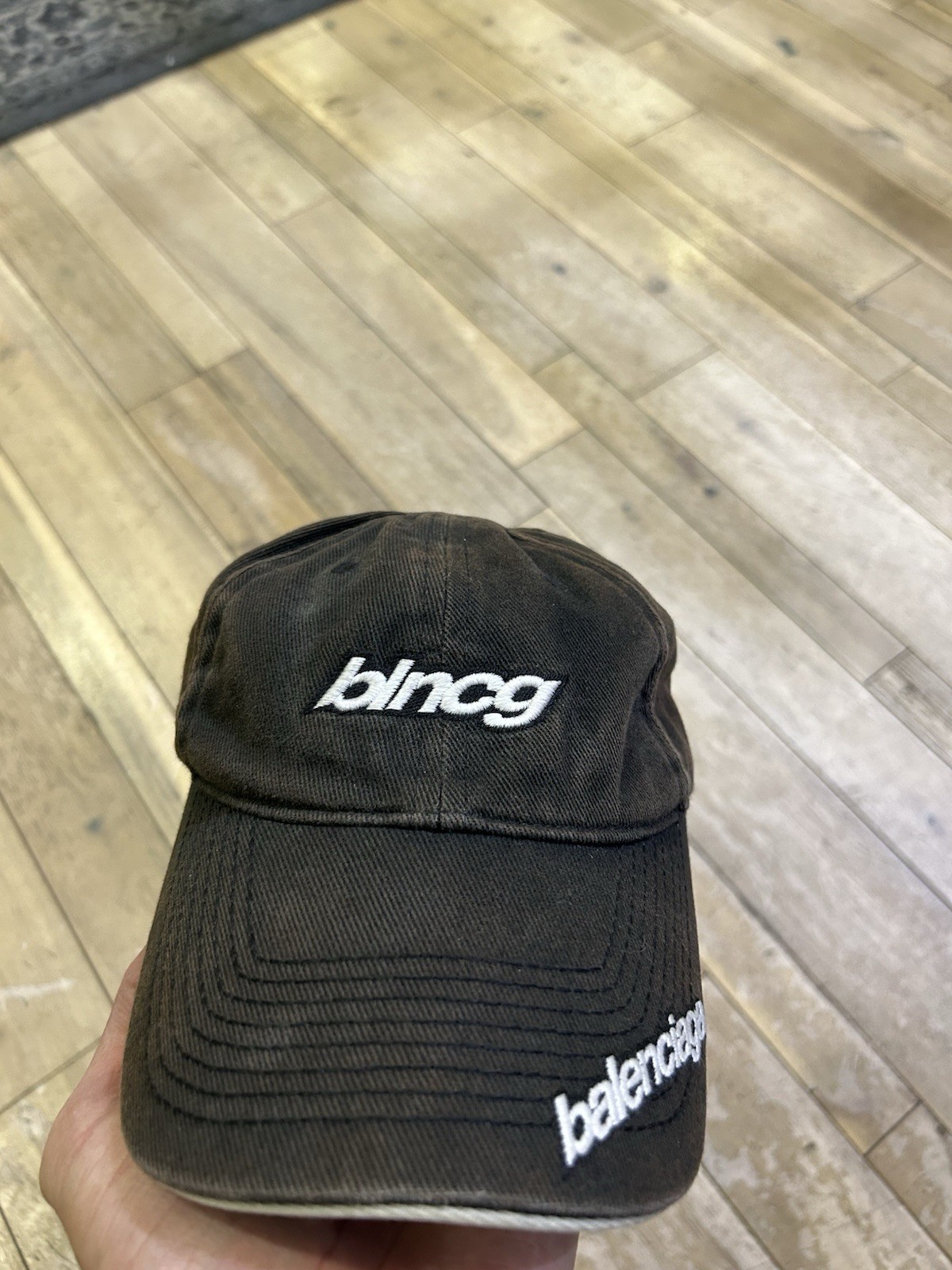 Size O/S - Balenciaga Speed Cap - Sun Fade Black