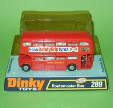 Dinky / 289 AEC Routemaster Bus 'Esso Safety Tyres' / Boxed