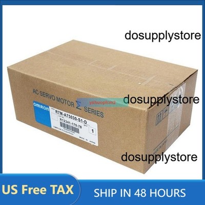 1pcs New Omron Brand New Servo motor R7M-A75030-S1-D Fast Ship  US Free TAX