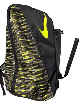 Nike Kevin Durant KD VIII Max Air Backpack Black Grey Bright Volt