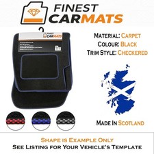 For Chrysler Grand Cherokee (MK3) 2005-2010 - Car Floor Mats - 4 Piece - 1 Clip